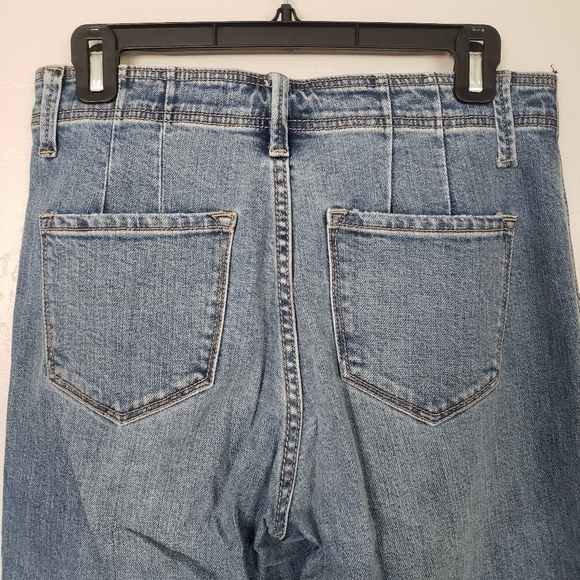 Kancan Jeans 7 27 Medium Wash Denim High Rise Wide Leg 5 Button Fly Y2K - Picture 4 of 7